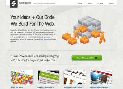 一些設計公司的網站界面欣賞